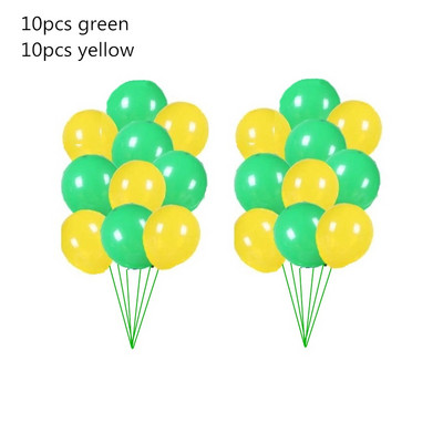 Rohelise talu traktori temaatiline peokaunistus Ekskavaator Sõiduk Palju õnne sünnipäevaks bänner Garland Cupcake Topper 1. 2 Peokaunistus