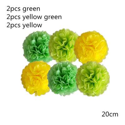 Rohelise talu traktori temaatiline peokaunistus Ekskavaator Sõiduk Palju õnne sünnipäevaks bänner Garland Cupcake Topper 1. 2 Peokaunistus