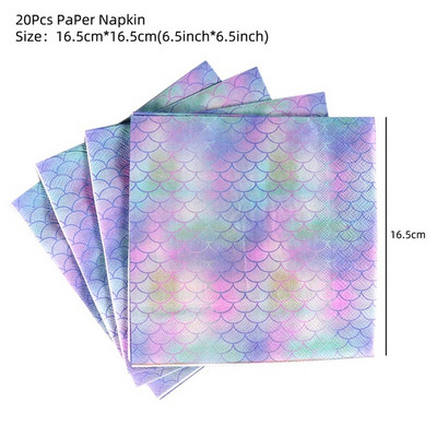 Merineitsi peokaunistused Litte Merineitsi Meduusist Paberlatern mere all Peokaunistused Tüdrukutele Merineitsi Sünnipäevakaunistus