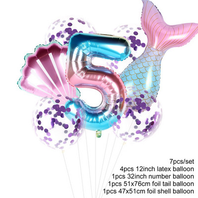 Merineitsi peokaunistused Litte Merineitsi Meduusist Paberlatern mere all Peokaunistused Tüdrukutele Merineitsi Sünnipäevakaunistus