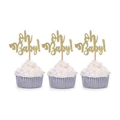 Oh Beebi ühekordsed lauanõud Pabertaldrikud Tassid Sugu paljastavad peokaunistused Beebi duši sisekujundustarbed