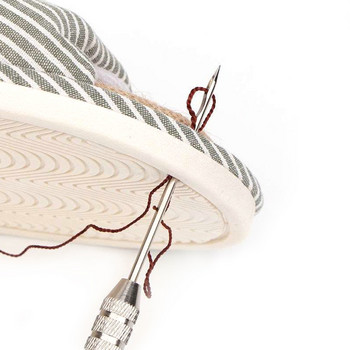 Δερμάτινα παπούτσια για σκηνή ραψίματος Awl Taper Leather Craft Needle Kit Επισκευή σετ εργαλείων Leathercraft Needle Tool Kit Προμήθειες ραπτικής