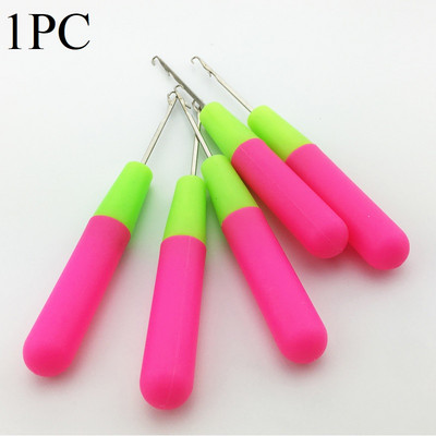 1 vnt. nėrimo adata Plaukų pynimo adata pynimui Mezgimo ir nėrimo adata pynimui Twist Plaukų plastikinė nėrimo pynė