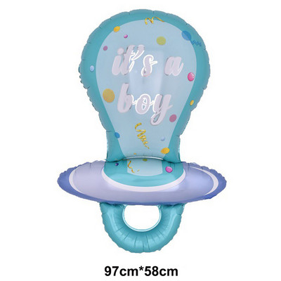 Декорация за бебешки душ Това е момче или момиче Фон Дъждовна завеса Фон Разкриване на пола Балони Добре дошли у дома Бебешки консумативи