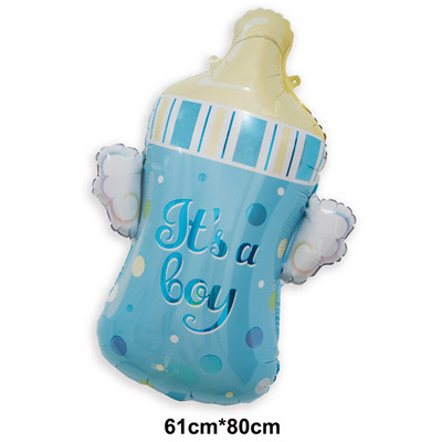 Декорация за бебешки душ Това е момче или момиче Фон Дъждовна завеса Фон Разкриване на пола Балони Добре дошли у дома Бебешки консумативи