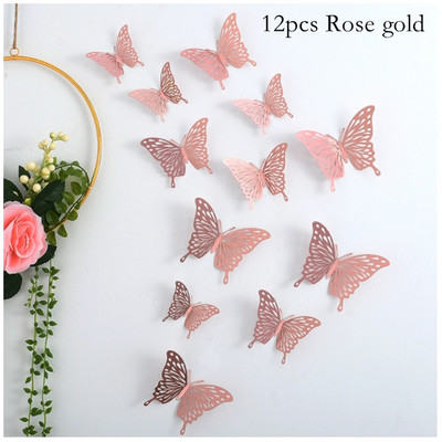 Set posuđa za jednokratnu upotrebu leptir Papirnati tanjur Salveta Banner Sretne djevojke Dekoracije za rođendansku zabavu Dječji pribor za tuširanje