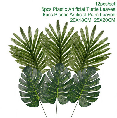 Vaikų Gimtadienio Reklaminė juosta Laukinis 2-erių metų gimtadienio vakarėlio dekoracijos Tropinės Vaikų Mergaitės Berniuko Kūdikių dušo kabinos Kūdikių dušo dekoras