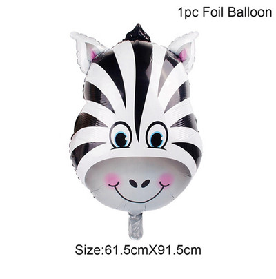 Vaikų Gimtadienio Reklaminė juosta Laukinis 2-erių metų gimtadienio vakarėlio dekoracijos Tropinės Vaikų Mergaitės Berniuko Kūdikių dušo kabinos Kūdikių dušo dekoras