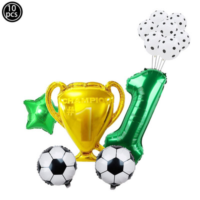 Θέμα ποδοσφαίρου ποδοσφαίρου Επιτραπέζια σκεύη μιας χρήσης Κύπελλα για ποδοσφαιρικό πάρτι Πιατέλες Πανό Baby Shower Αγόρια θέμα ποδοσφαίρου Προμήθειες για πάρτι γενεθλίων