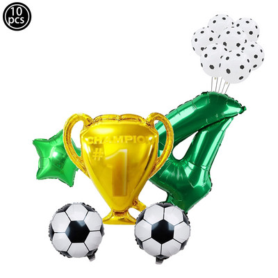 Θέμα ποδοσφαίρου ποδοσφαίρου Επιτραπέζια σκεύη μιας χρήσης Κύπελλα για ποδοσφαιρικό πάρτι Πιατέλες Πανό Baby Shower Αγόρια θέμα ποδοσφαίρου Προμήθειες για πάρτι γενεθλίων