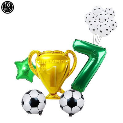 Θέμα ποδοσφαίρου ποδοσφαίρου Επιτραπέζια σκεύη μιας χρήσης Κύπελλα για ποδοσφαιρικό πάρτι Πιατέλες Πανό Baby Shower Αγόρια θέμα ποδοσφαίρου Προμήθειες για πάρτι γενεθλίων