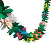 3M Hawaii peokaunistuspaber Garland Hawaii suvised troopilised peotarbed Luau pulmade sünnipäevapeokaunistused