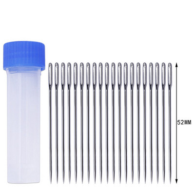 20 τμχ Ανοξείδωτο ατσάλι Χρυσό Ασημί Κέντημα ουράς Σταυροβελονιά Βελόνες Κιτ Εργαλεία Ραπτικής Ακονίσματος Χειροποίητα Κεντήματα