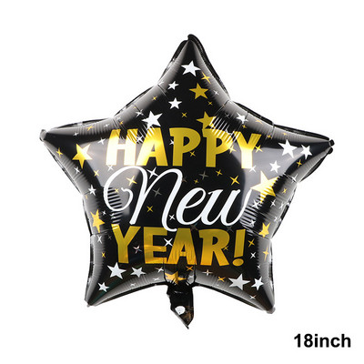 2023. aasta uusaasta õhupallibännerite fotokabiini rekvisiit 2023. aasta uusaasta peokaunistus õhupallid Head uut aastat jõulupeokaunistus