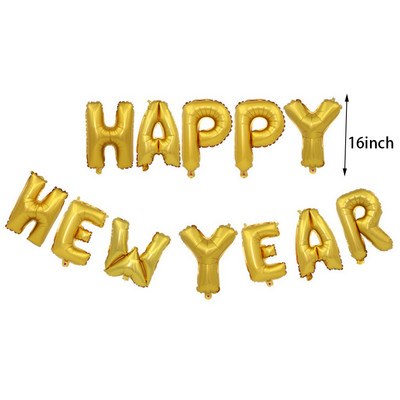 2023. aasta uusaasta õhupallibännerite fotokabiini rekvisiit 2023. aasta uusaasta peokaunistus õhupallid Head uut aastat jõulupeokaunistus