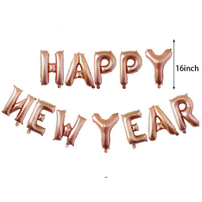 2023. aasta uusaasta õhupallibännerite fotokabiini rekvisiit 2023. aasta uusaasta peokaunistus õhupallid Head uut aastat jõulupeokaunistus