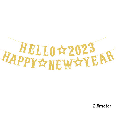 2023. aasta uusaasta õhupallibännerite fotokabiini rekvisiit 2023. aasta uusaasta peokaunistus õhupallid Head uut aastat jõulupeokaunistus