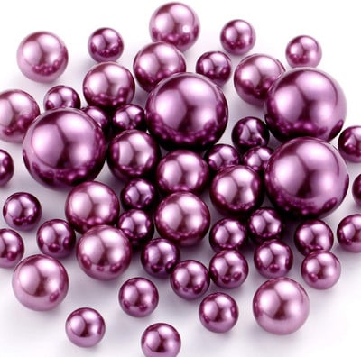 100 komada plutajućih bisera bez rupa - veliki/različitih veličina ukrasi za vaze uključuje prozirne vodene gelove za biserne plutajuće vaze