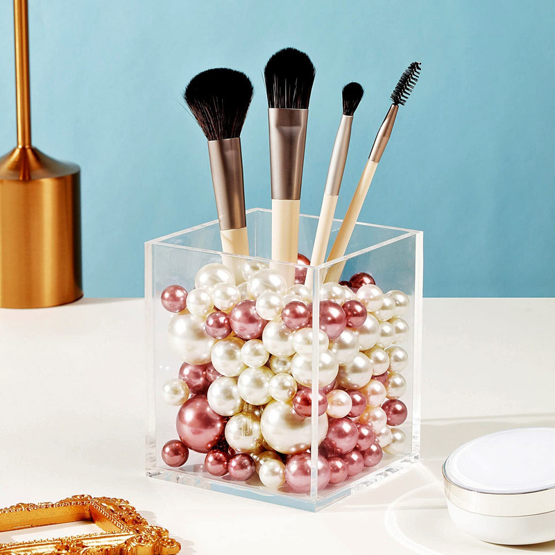 100 komada plutajućih bisera bez rupa - veliki/različitih veličina ukrasi za vaze uključuje prozirne vodene gelove za biserne plutajuće vaze