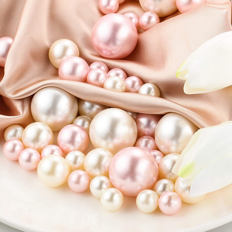 100 komada plutajućih bisera bez rupa - veliki/različitih veličina ukrasi za vaze uključuje prozirne vodene gelove za biserne plutajuće vaze