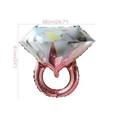 Armastuse südamekujuline lateks õhupall rippuv rooskaru sõbrapäeva kingitus, pulmadekoratsioon, kihlus, pruudi roosa kingikott