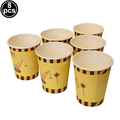 Statybinės spragėsių dėžutės Statybinės gimtadienio šventės Spragėsių dėžutės berniukams Statybos teminės gimtadienio šventės dekoravimo reikmenys