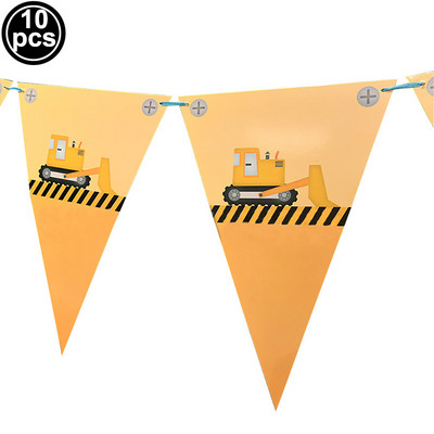 Statybinės spragėsių dėžutės Statybinės gimtadienio šventės Spragėsių dėžutės berniukams Statybos teminės gimtadienio šventės dekoravimo reikmenys