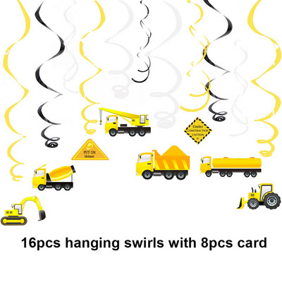 Statybinės spragėsių dėžutės Statybinės gimtadienio šventės Spragėsių dėžutės berniukams Statybos teminės gimtadienio šventės dekoravimo reikmenys