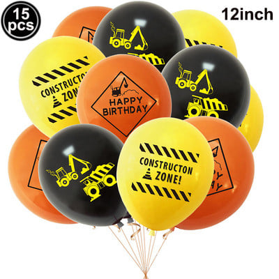 Statybinės spragėsių dėžutės Statybinės gimtadienio šventės Spragėsių dėžutės berniukams Statybos teminės gimtadienio šventės dekoravimo reikmenys