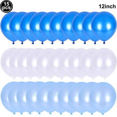 Hai õhupallid, loomapidu, beebi sünnipäev Shark Ocean Theme Ballon, laste sünnipäevateema, kaunistus 32-tollised tumesinised numbriga õhupallid