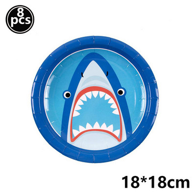 Hai õhupallid, loomapidu, beebi sünnipäev Shark Ocean Theme Ballon, laste sünnipäevateema, kaunistus 32-tollised tumesinised numbriga õhupallid