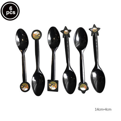 Građevinarstvo Serija buldožera Set posuđa za jednokratnu upotrebu Papirnate čaše Tanjuri bager Kamion Balon Dekoracija za dječačku rođendansku zabavu