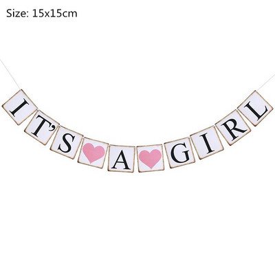 Baby Shower Boy Girl Decorations Set To je dječak To je djevojčica oh baby Baloni Otkrijte spol Dječja rođendanska zabava Darovi za Baby Shower