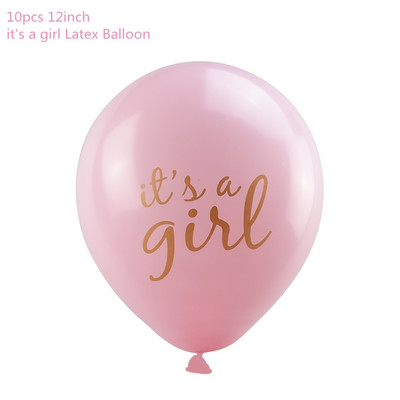 Baby Shower Boy Girl Decorations Set To je dječak To je djevojčica oh baby Baloni Otkrijte spol Dječja rođendanska zabava Darovi za Baby Shower