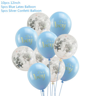 Baby Shower Boy Girl Decorations Set To je dječak To je djevojčica oh baby Baloni Otkrijte spol Dječja rođendanska zabava Darovi za Baby Shower