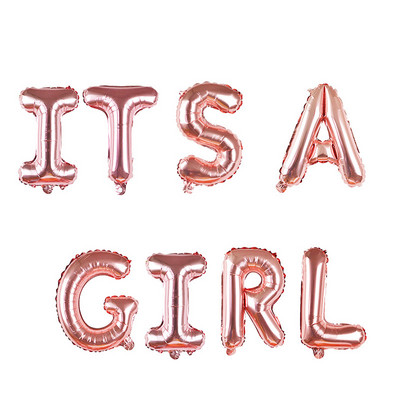 Baby Shower Boy Girl Decorations Set To je dječak To je djevojčica oh baby Baloni Otkrijte spol Dječja rođendanska zabava Darovi za Baby Shower