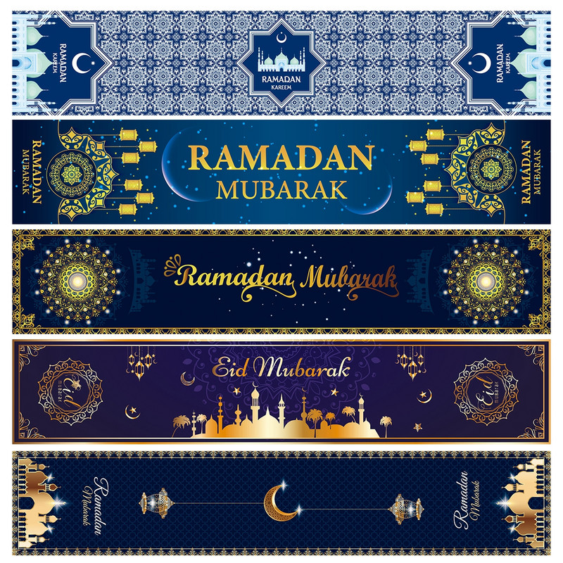 Ramazan Decoration Stol Runner EID Mubarak Decor For Home Stolnjak Ramadan Kareem Islamic Muslim Party Eid Al Adha Pokloni 2023