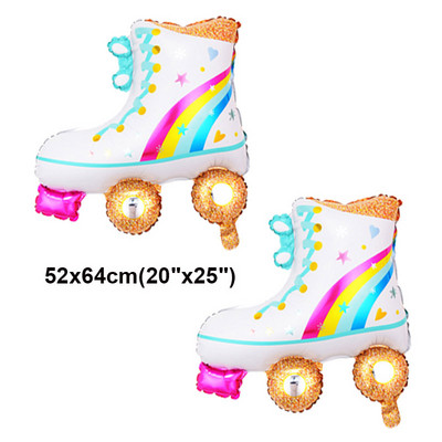 Disko 70-ndad 80-ndad 90-ndad rippuvad pööriskaunistused Raadio-rulluisud heeliumõhupallid 80-ndate 90-ndate sünnipäevakaunistused