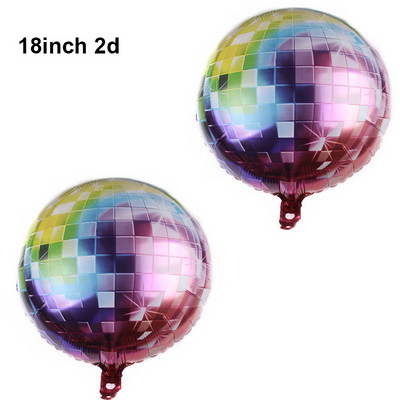 Disko 70-ndad 80-ndad 90-ndad rippuvad pööriskaunistused Raadio-rulluisud heeliumõhupallid 80-ndate 90-ndate sünnipäevakaunistused