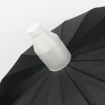 70/80cm αδιάβροχο κάλυμμα ομπρέλας Διαφανές πλαστικό ομπρέλα σταγόνας Βολικό κάλυμμα ανασυρόμενο κάλυμμα ομπρέλας αδιάβροχο Y3Q6