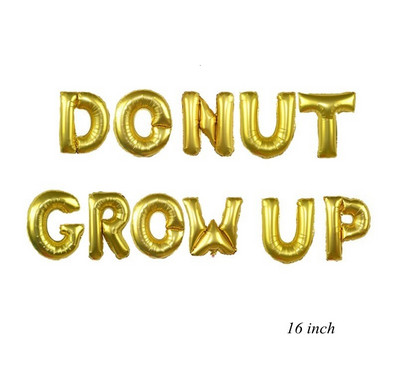 Rožinės spurgos saldainių ledai spragėsių aliuminio folijos balionas kūdikių dovana su gimtadieniu, pripučiamas helio saldus žaislas vaikams