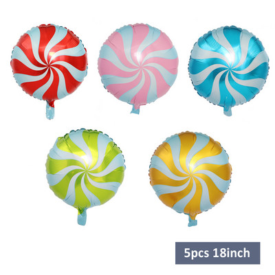 Rožinės spurgos saldainių ledai spragėsių aliuminio folijos balionas kūdikių dovana su gimtadieniu, pripučiamas helio saldus žaislas vaikams