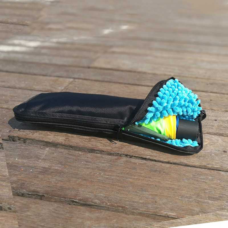 Prenosna vodootporna torba za kišobran od ultrafinih vlakana od crne upijajuće tkanine za kišobran Kućni pribor za putovanja