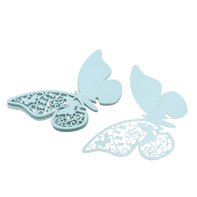 10 komada bijelo zlatne ljubičasto ružičaste kartice s imenima Leptir mjesto Pratnja Čaša za vino Laserski izrezana papirnata kartica za dekoracije za svatove