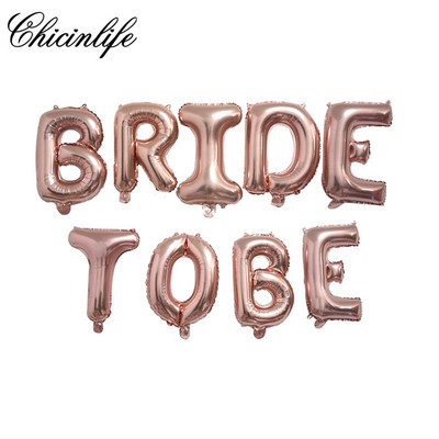 1Set Bride to Be Balon od konfeta Djeveruša Vjenčanje Tribe Bride Bride Shower Hen Night Dekoracije za djevojačku večer Potrepštine