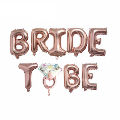 1Set Bride to Be Balon od konfeta Djeveruša Vjenčanje Tribe Bride Bride Shower Hen Night Dekoracije za djevojačku večer Potrepštine
