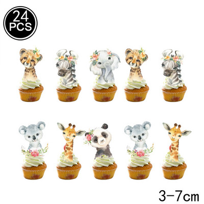 Νέο ροζ χρυσό Wild One Theme Party Επιτραπέζια σκεύη μιας χρήσης Ζούγκλα Ζώο σερβίτσιο Χάρτινο Πιάτο Κύπελλο Διακοσμήσεις για πάρτι γενεθλίων για κορίτσια