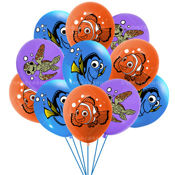 Търсенето на Немо Декорации за парти за рожден ден Картичка CakeTopper Балони Честит рожден ден Банери Стикери Детски парти Декорация