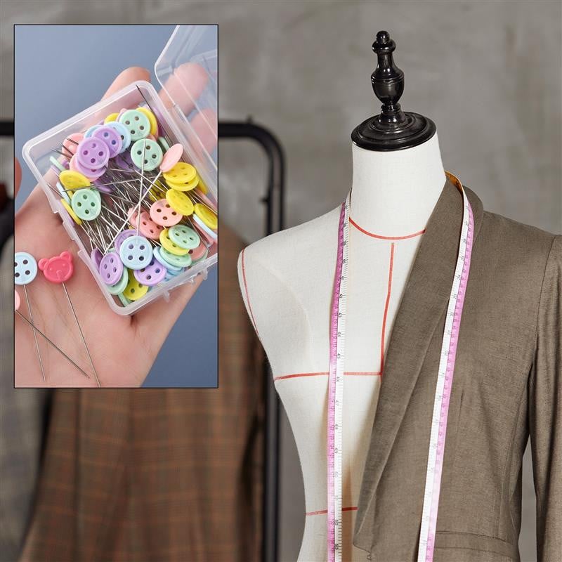 100/50 kom Krojačke igle Alati za patchwork vezenje Fiksna igla Igla za gumb Patchwork igla za šivanje i DIY