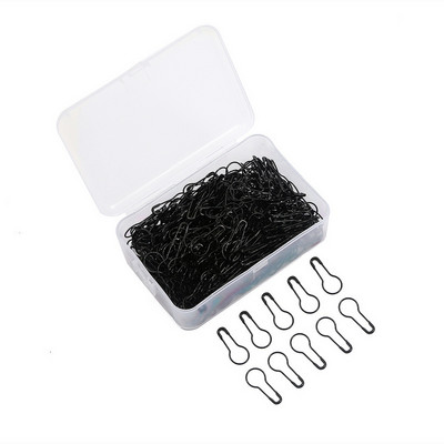 Καρφίτσες ασφαλείας Mix Color Gourd Shape Metal Clips Καρφίτσες κολοκύθας Πλεκτομηχανές Σταυροβελονιά Μαρκαδόρος Καρφίτσες ετικέτας Κλιπ 100 τεμάχια/Κουτί